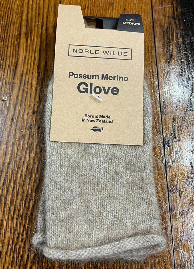 Possum Wool Hand Warmer | Oyster