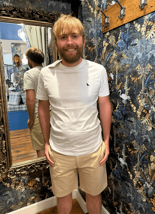Harlech Chino Shorts | Oat