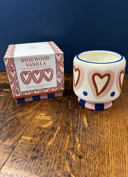 Dopo 226g Heart Ceramic Candle | Rosewood Vanilla |