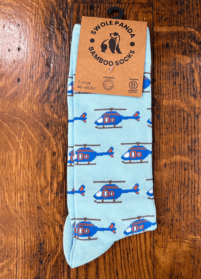 Swole Panda| Helicopter Socks