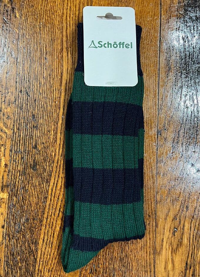 Mens Hilton Rugby Socks | Pine Green