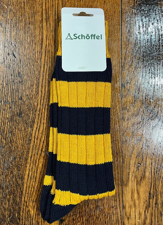 Mens Hilton Rugby Socks | Yellow