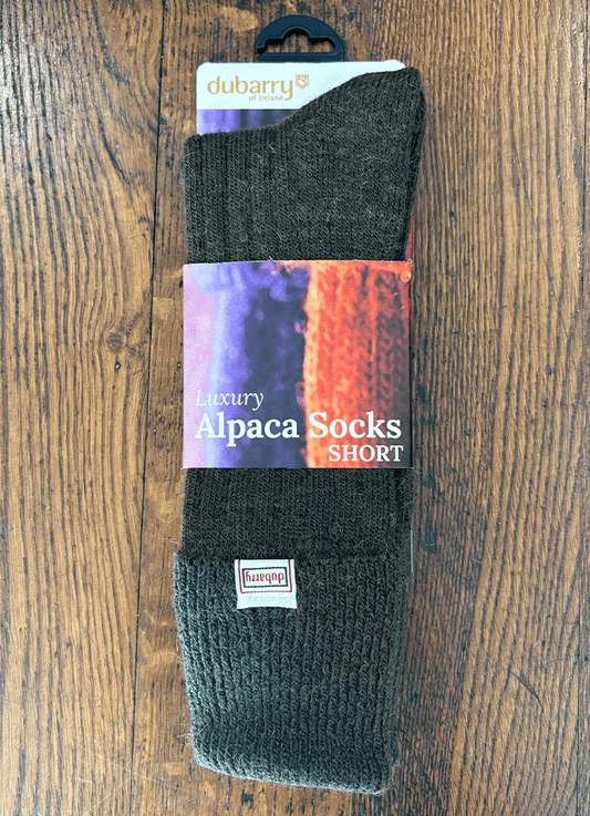 Holycross Ladies Alpaca Socks | Olive