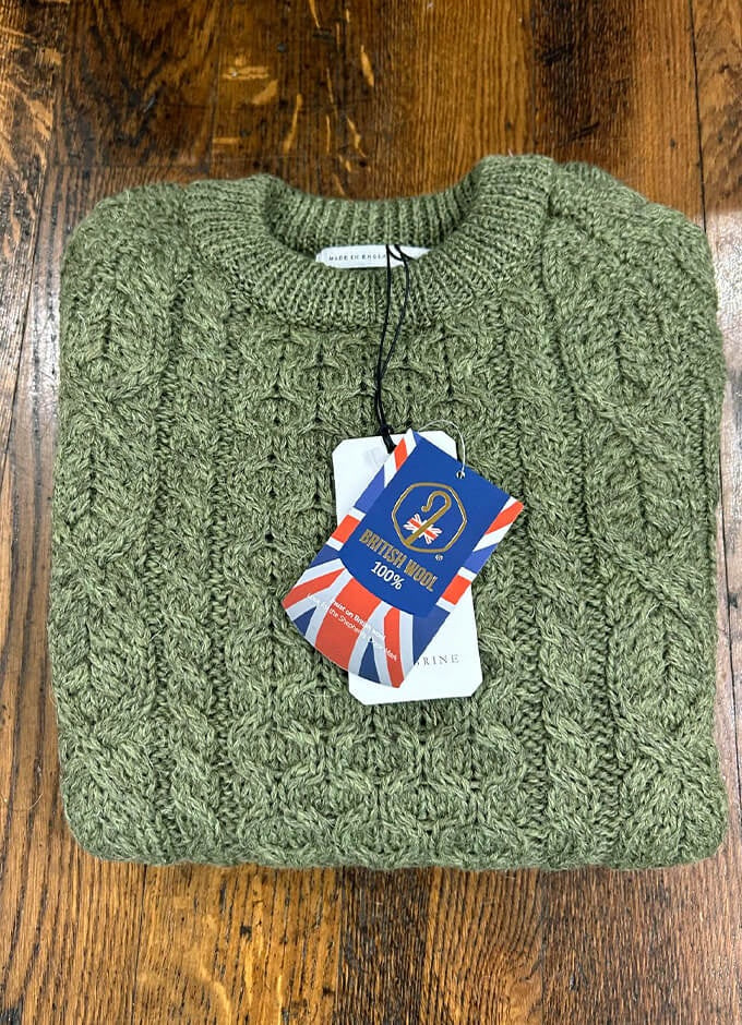 Hudson Aran Jumper | Apple