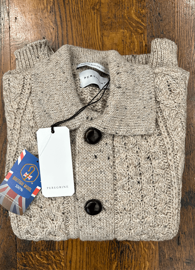 Hudson Aran Cardigan | Skiddaw
