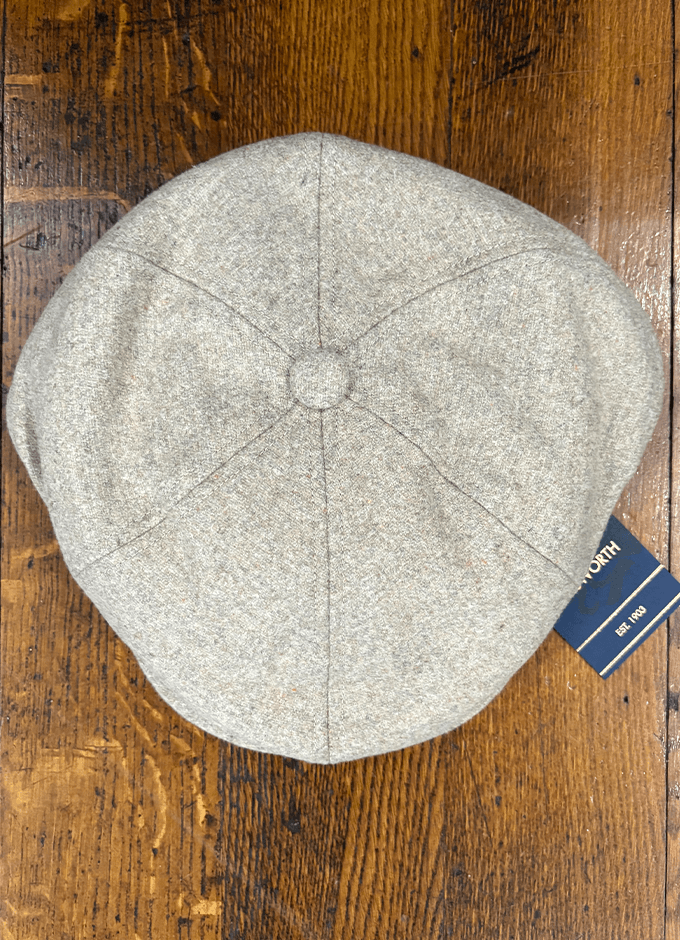 Hudson Melton Flat Cap | Stone