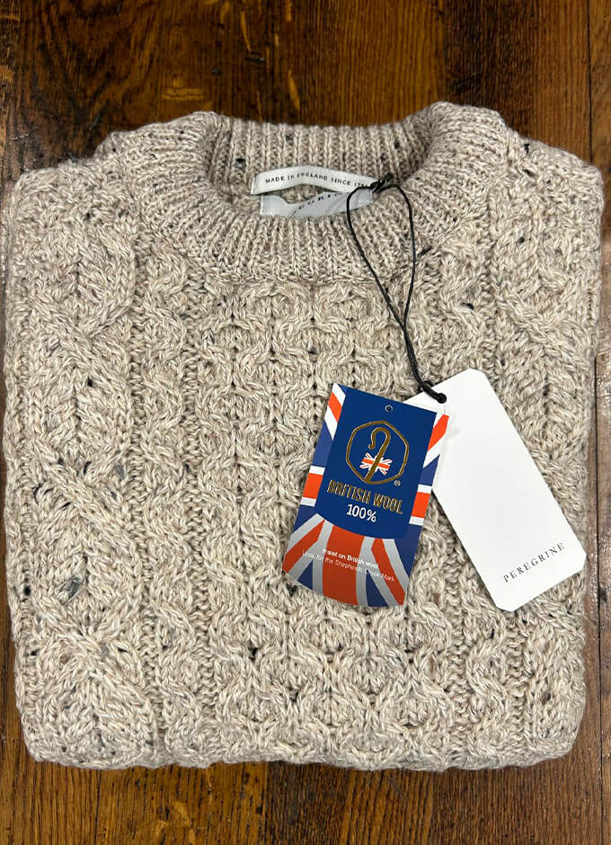 Hudson Aran Jumper | Skiddaw