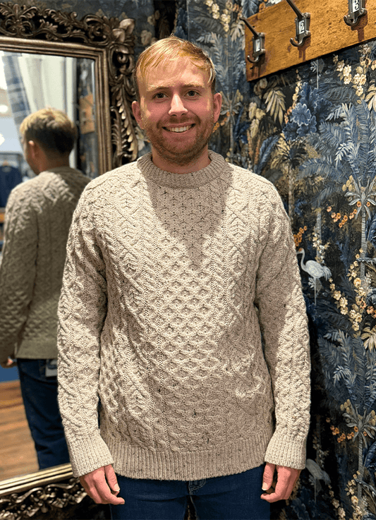 Hudson Aran Jumper | Skiddaw
