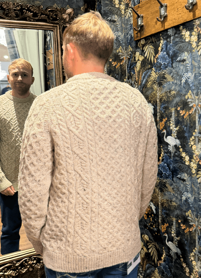 Hudson Aran Jumper | Skiddaw
