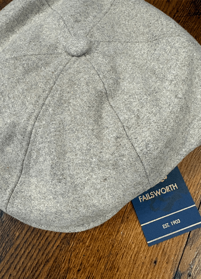 Hudson Melton Flat Cap | Stone