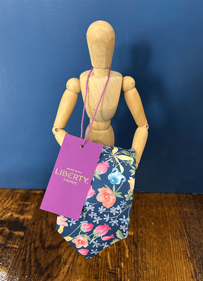 Tie | Hakuba | Made with Liberty Fabric
