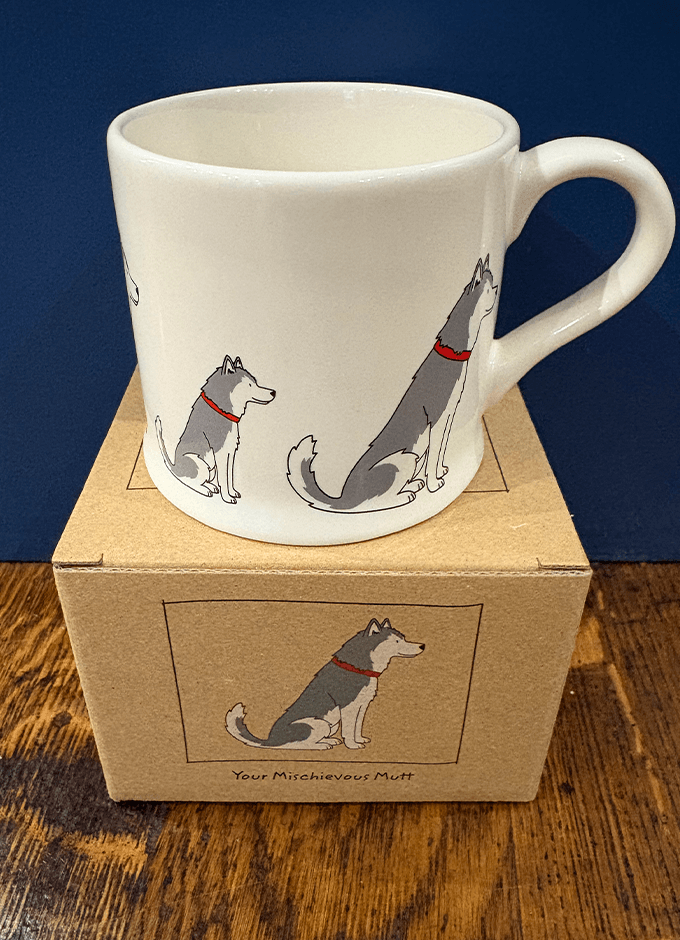 Sweet William | Dog Mug | Husky
