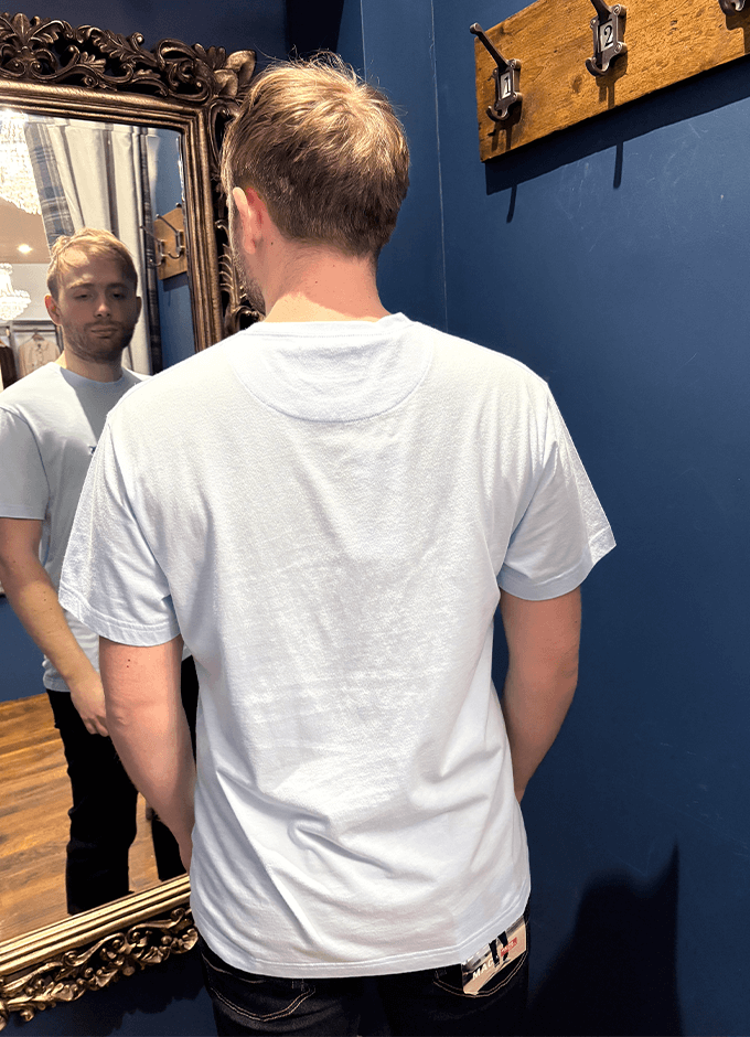 Gunn T-Shirt | Ice Blue