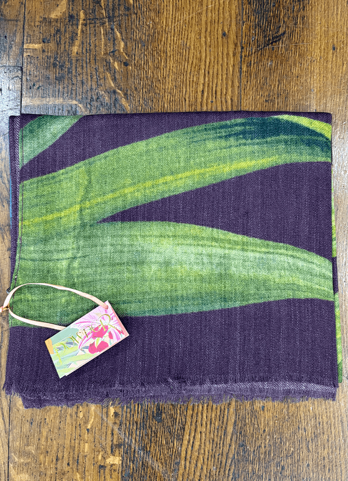 Wool Wrap Scarf | Iris