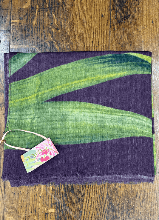 Wool Wrap Scarf | Iris