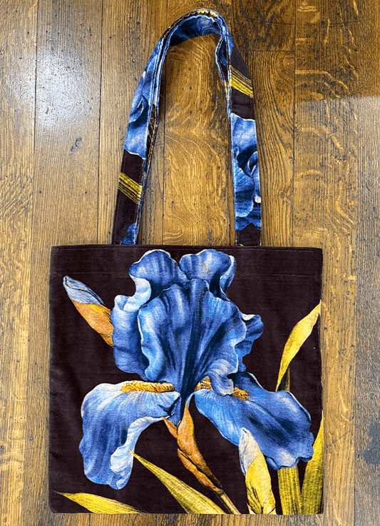 Velvet Tote | Iris