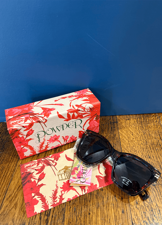 Isolde Ladies Sunglasses | Claret Tortoiseshell