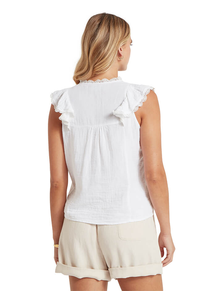 Jasmine Blouse | Soft White