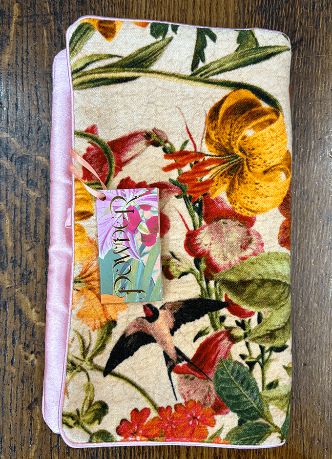 Powder | Jewellery Roll | Cream Posy