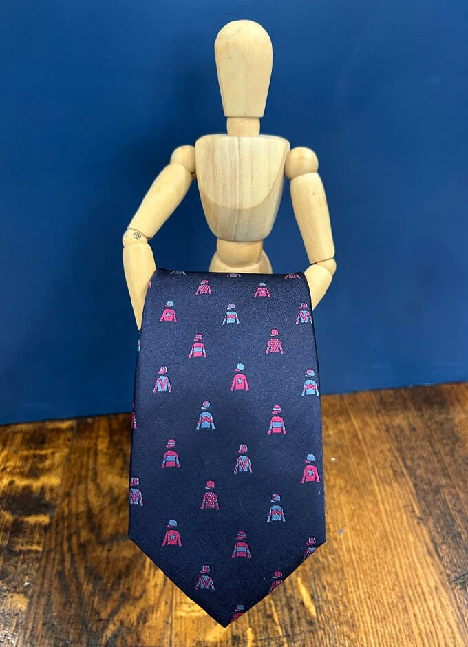Jockey Silk Tie | Navy