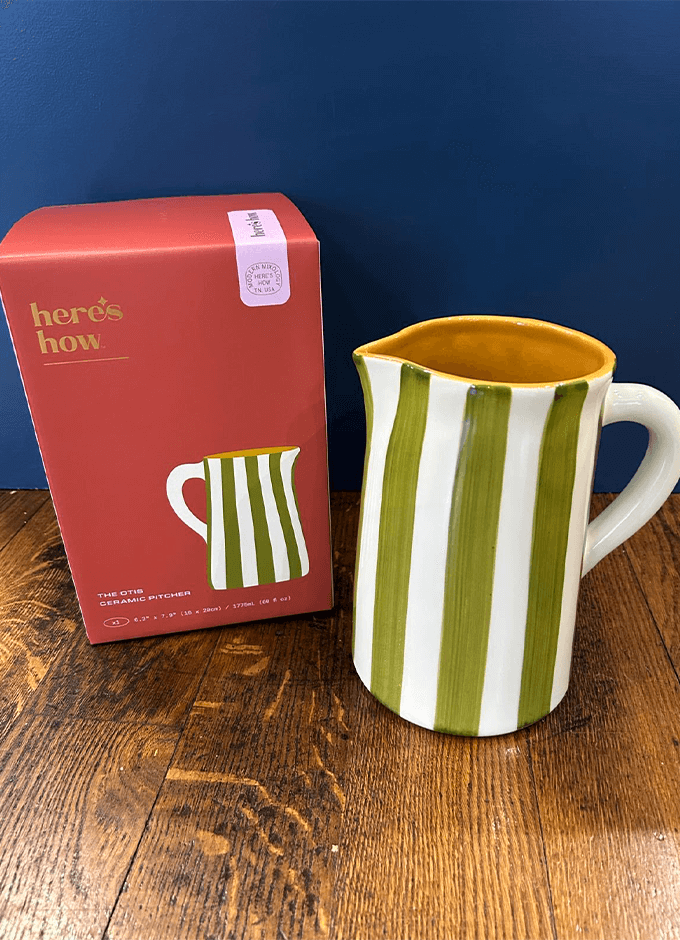 The Otis Ceramic Pitcher