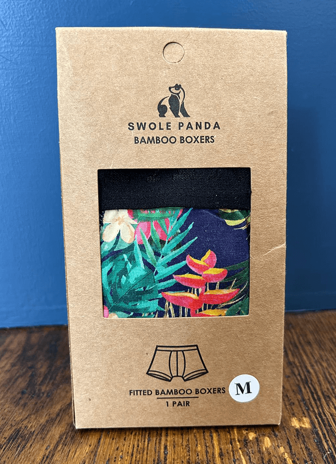 Swole Panda Bamboo Boxers | Jungle