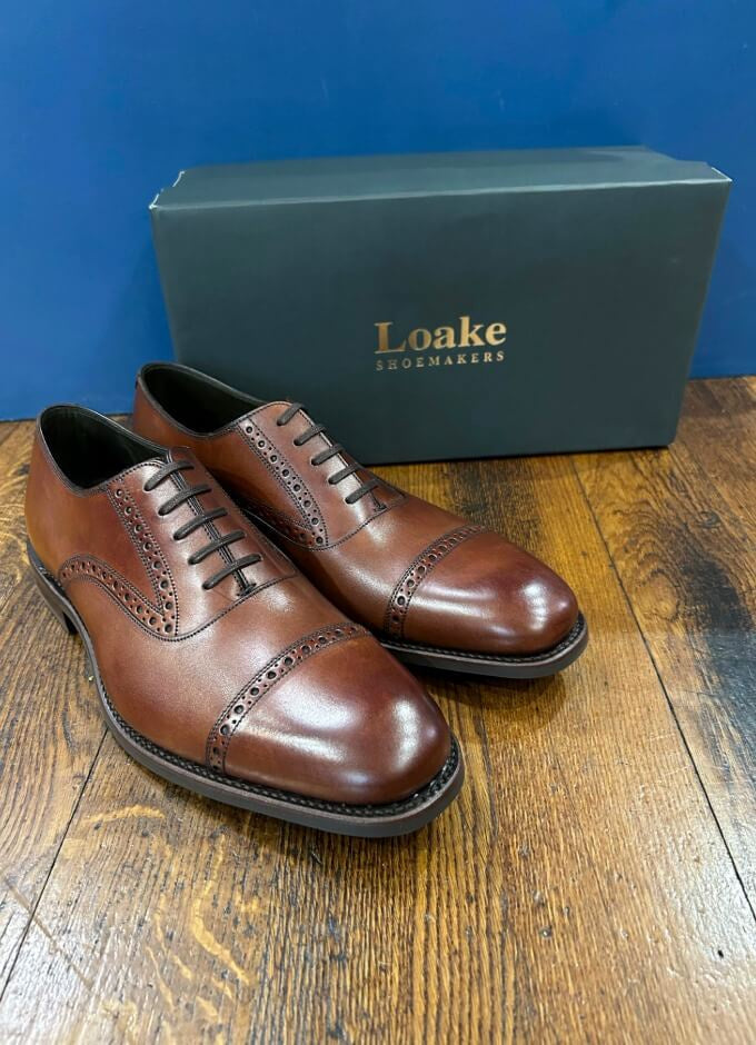 Keller | Brogue | Cedar Calf Leather