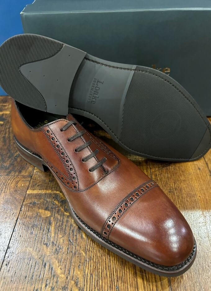 Keller | Brogue | Cedar Calf Leather