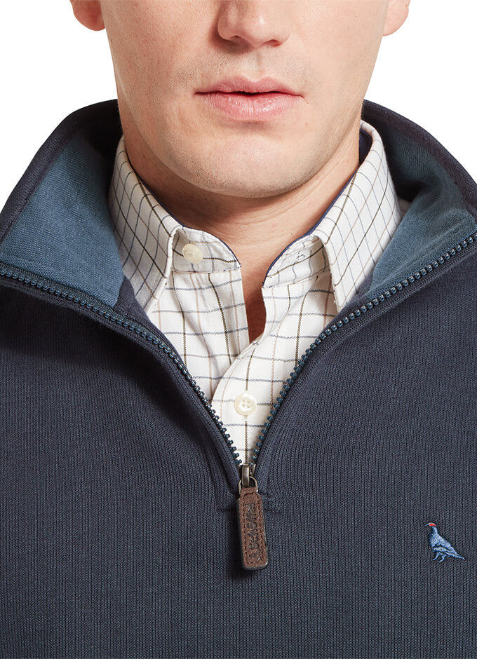 Kingsand 1/4 Zip Jumper | True Navy