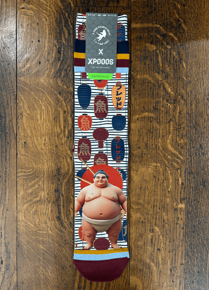 Lanterns Socks | Multicolour Red