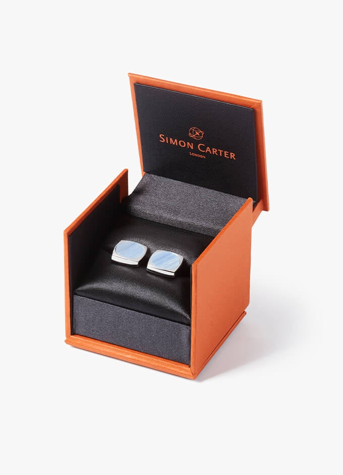 Cufflinks | Largo Blue Agate