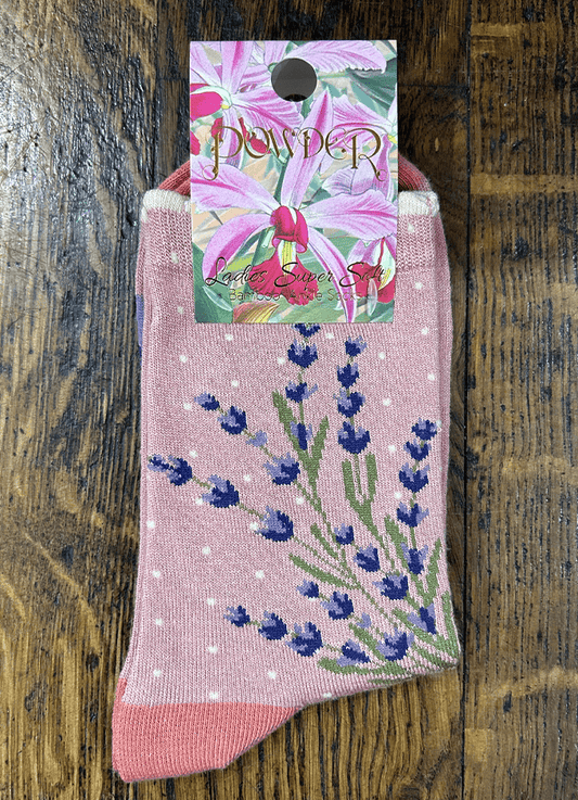 Ladies Ankle Socks | Luscious Lavender