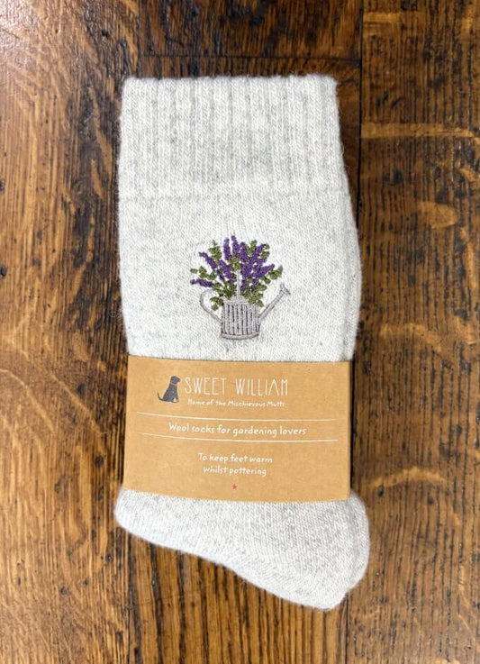 Sweet William | Gardening Socks | Watering Can
