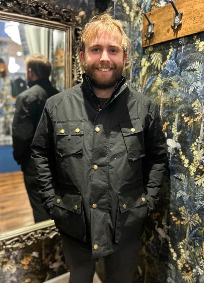 Legend Wax Jacket | Black