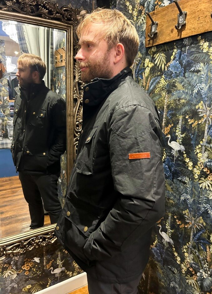 Legend Wax Jacket | Black