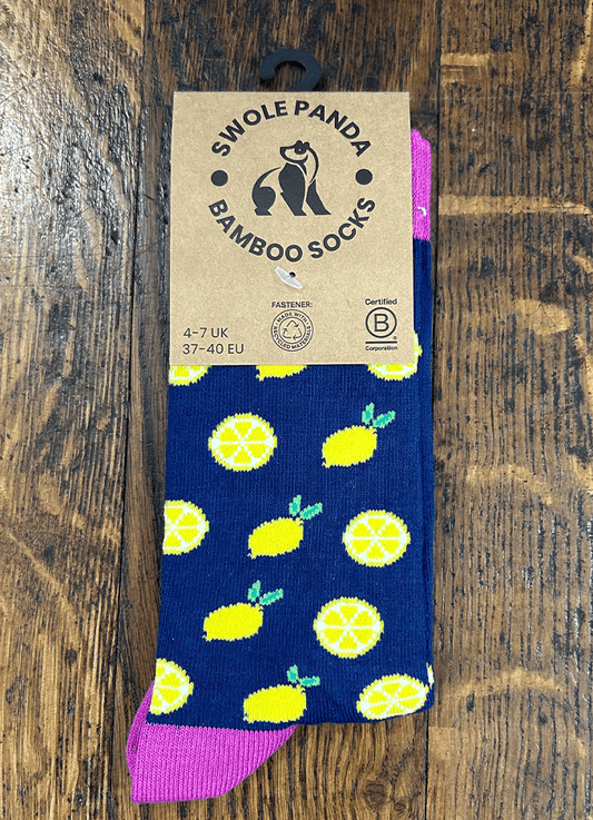 Swole Panda| Lemon Socks