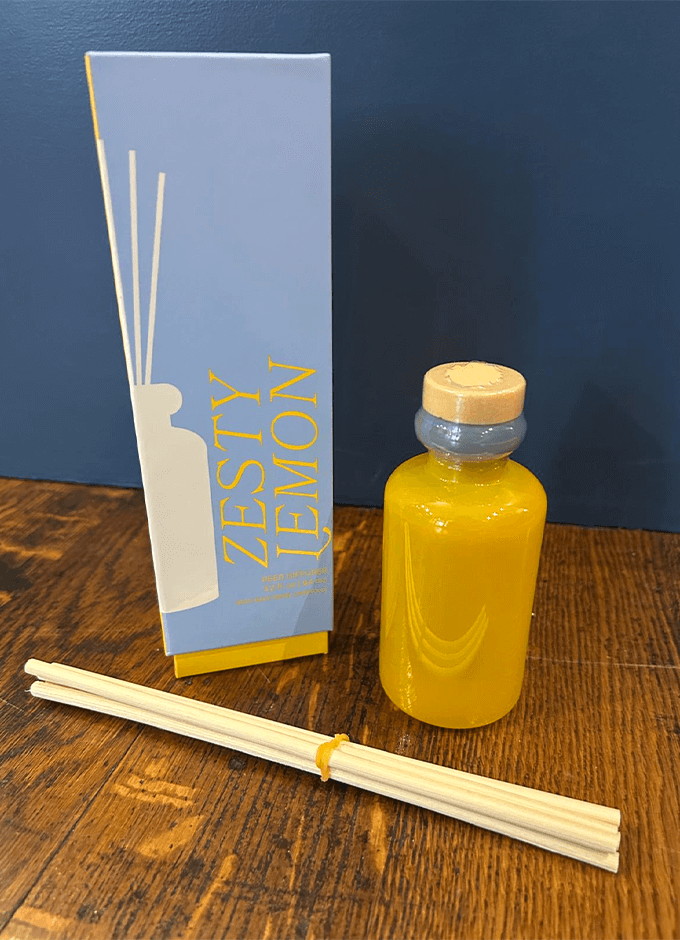 Zesty Lemon Glass Scented Diffuser 94ml