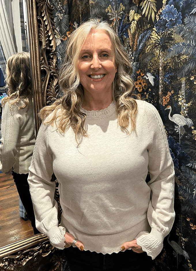 Leyburn Jumper | Dove