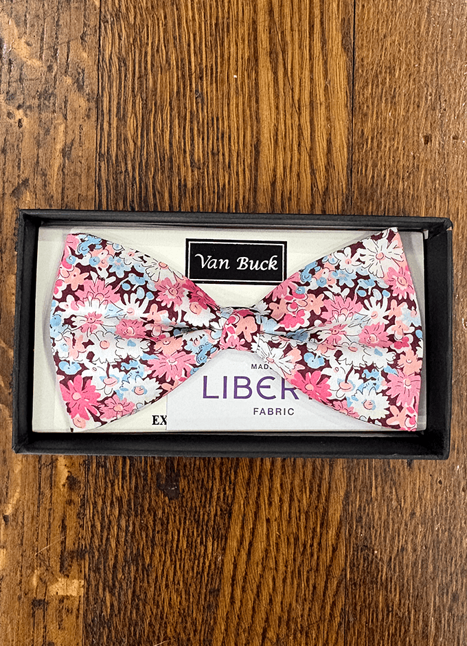 Bow Tie | Libby Pink | Made with Liberty Fabric