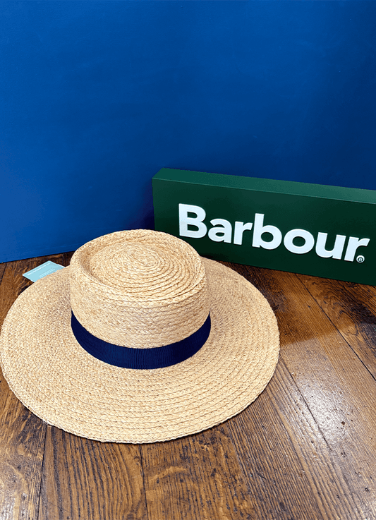 Lily Straw Boater Hat