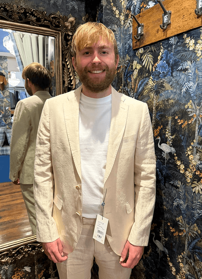 Cowes Linen Jacket | Oat