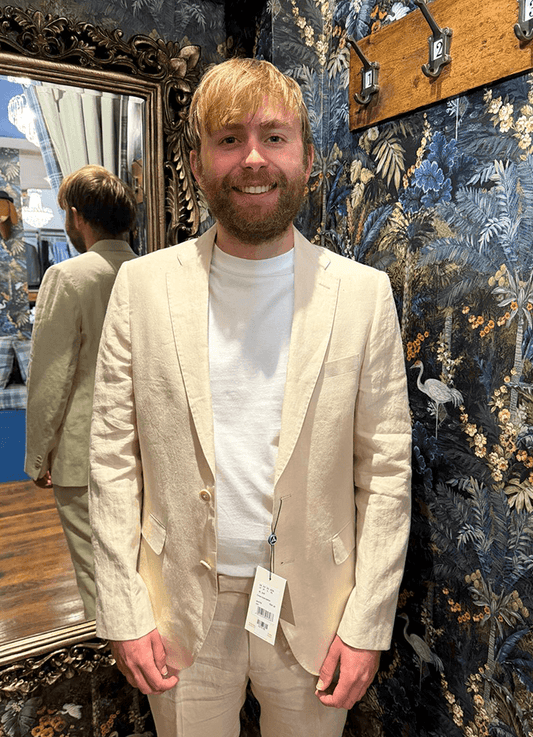 Cowes Linen Jacket | Oat