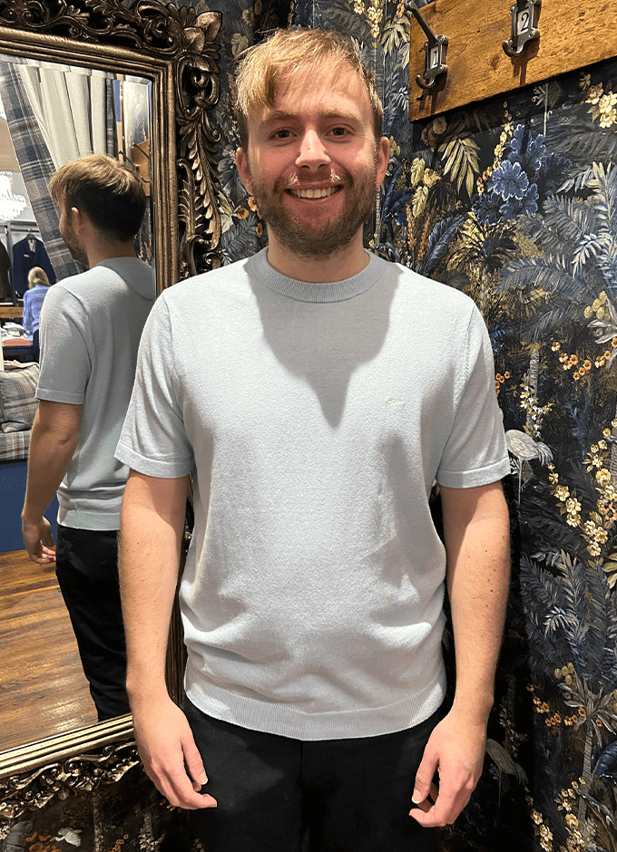 O-Neck T-Shirt Linen & Cotton | New Breeze