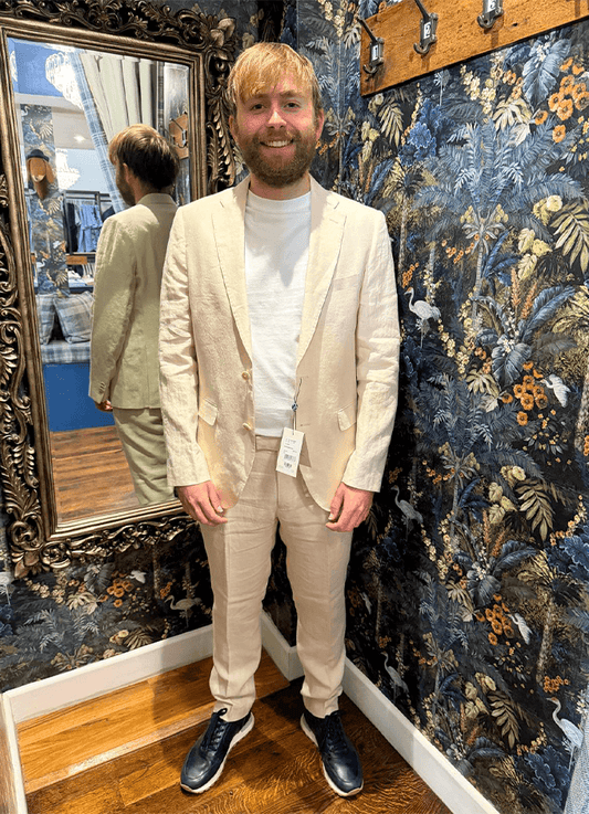 Chiliham Linen Trouser | Oat