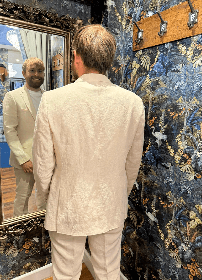 Cowes Linen Jacket | Oat