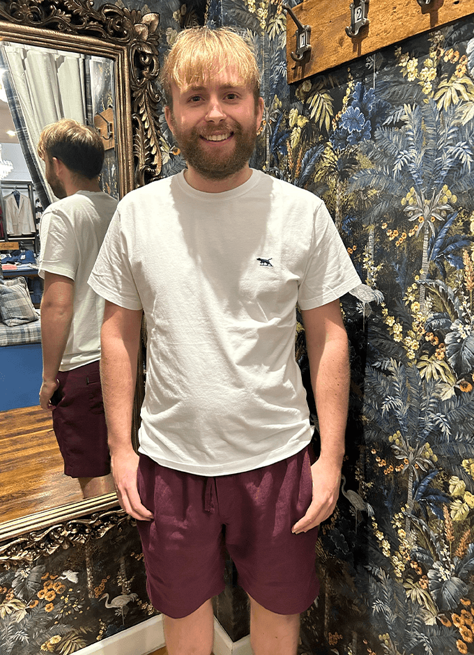 Linen 9" Resort Shorts | Oxblood