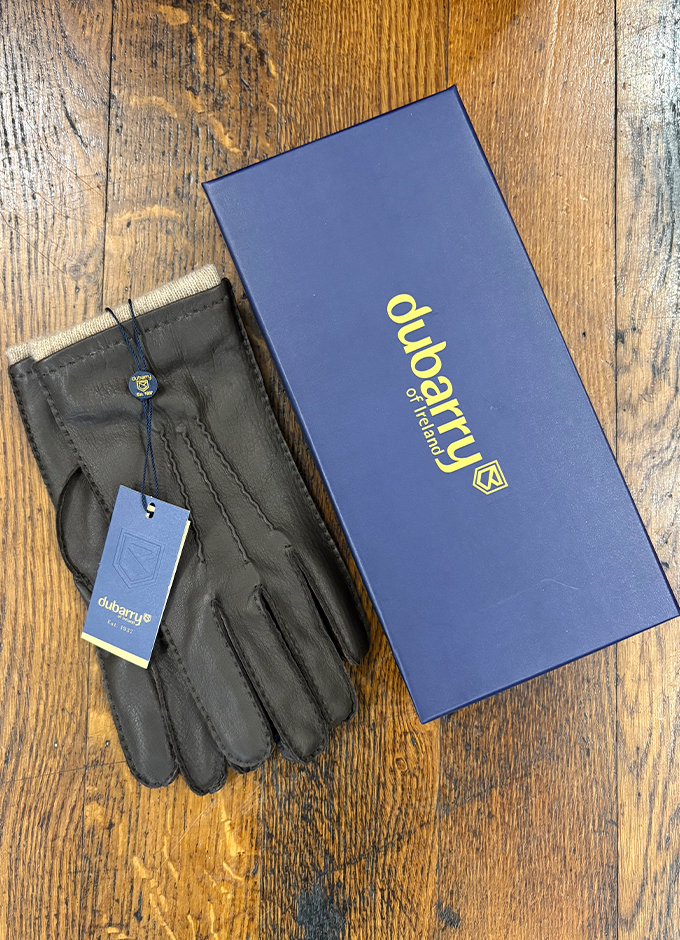 Lisryan Mens Leather Gloves | Mahogany