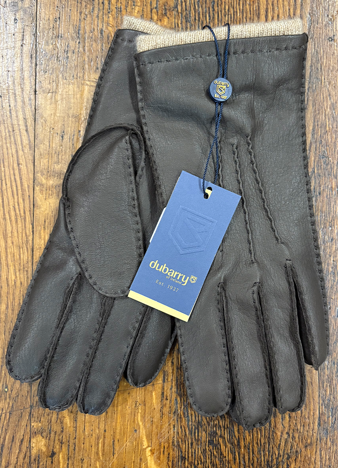 Lisryan Mens Leather Gloves | Mahogany