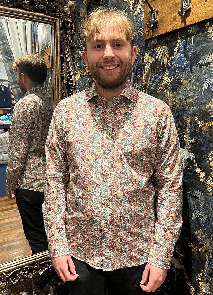 Locarno Long Sleeve Shirt | Fushsia
