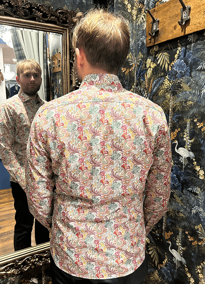 Locarno Long Sleeve Shirt | Fushsia